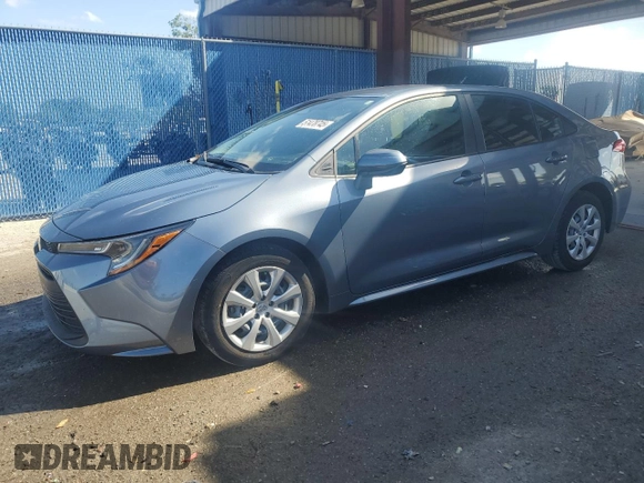 2024 Toyota Corolla LE with VIN 5YFB4MDE4RP087754, listed as a Copart auction lot 51478745 with 2,186 mi miles and Non Repairable. Bid and sale history available at carsss.com. Image 1.