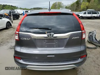 2015 Honda CR-V EX-L with VIN 2HKRM4H73FH667497, listed as a Copart auction lot 51910525 with 117,443 mi miles and Salvage Title. Bid and sale history available at carsss.com. Image 6.