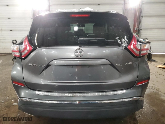 2015 Nissan Murano Platinum with VIN 5N1AZ2MHXFN227158, listed as a Copart auction lot 44435695 with 184,302 mi miles and Salvage Title. Bid and sale history available at carsss.com. Image 6.