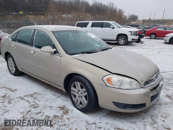 2008 Chevrolet Impala LT with VIN 2G1WC583X89255441, listed as a IAAI auction lot 41407326 with 137,257 mi miles and . Bid and sale history available at DreamBid. Image 1.
