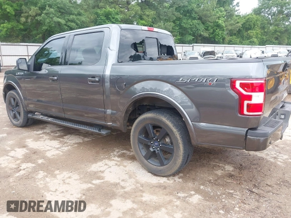 2020 Ford F-150 XL with VIN 1FTEW1EP8LFC81014, listed as a IAAI auction lot 42181885 with 45,171 mi miles and . Bid and sale history available at DreamBid. Image 3.