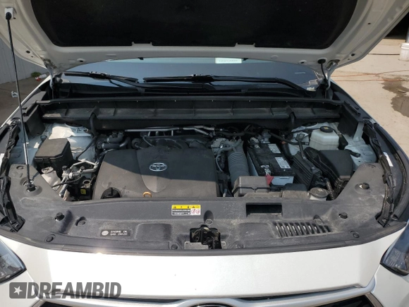 2022 Toyota Highlander XLE with VIN 5TDGZRBH1NS164177, listed as a Copart auction lot 58965595 with 72,284 mi miles and Salvage title. Bid and sale history available at DreamBid. Image 12.