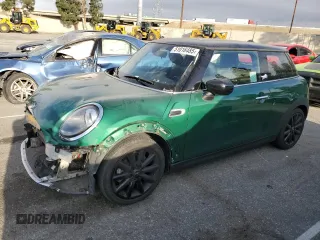 2020 MINI Hardtop Cooper with VIN WMWXR3C00L2M30375, listed as a Copart auction lot 51016485 with 105,486 mi miles and Salvage title. Bid and sale history available at DreamBid. Image 1.