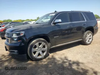 2017 Chevrolet Tahoe Premier with VIN 1GNSCCKCXHR271607, listed as a Copart auction lot 52962775 with 47,068 mi miles and Salvage title. Bid and sale history available at DreamBid. Image 1.