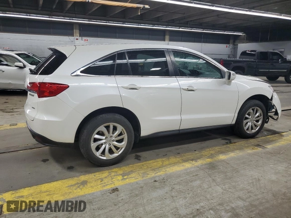 2015 Acura RDX Technology with VIN 5J8TB4H56FL030983, listed as a Copart auction lot 54584185 with 125,999 mi miles and Salvage title. Bid and sale history available at DreamBid. Image 3.