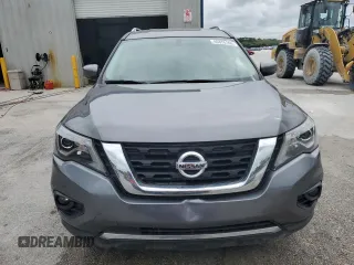 2019 Nissan Pathfinder SL with VIN 5N1DR2MN9KC645428, listed as a Copart auction lot 46375165 with 77,499 mi miles and Non Repairable. Bid and sale history available at carsss.com. Image 5.