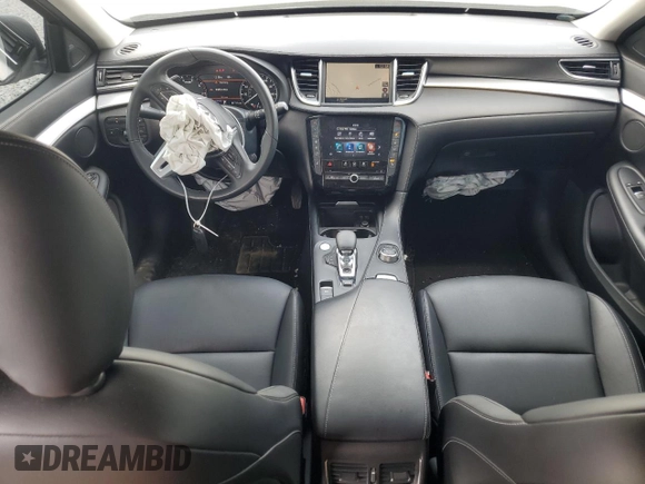 2020 Infiniti QX50 Luxe with VIN 3PCAJ5M14LF100495, listed as a Copart auction lot 60150975 with 33,729 mi miles and Non repairable. Bid and sale history available at DreamBid. Image 8.
