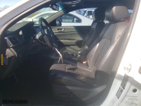2017 Kia Optima SX Limited with VIN 5XXGV4L20HG147594, listed as a Copart auction lot 43977095 with 154,209 mi miles and Salvage Title. Bid and sale history available at carsss.com. Image 7.