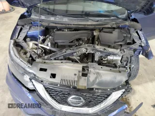 2022 Nissan Rogue S with VIN JN1BJ1AV2NW340571, listed as a Copart auction lot 53894445 with 39,896 mi miles and Salvage title. Bid and sale history available at DreamBid. Image 12.