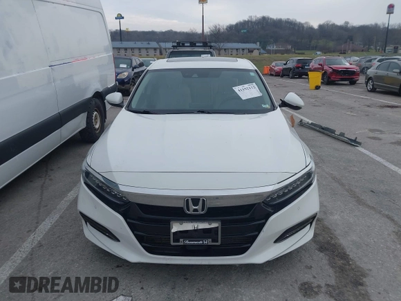 2020 Honda Accord Touring with VIN 1HGCV2F96LA011360, listed as a IAAI auction lot 41192112 with 64,643 mi miles and . Bid and sale history available at DreamBid. Image 13.