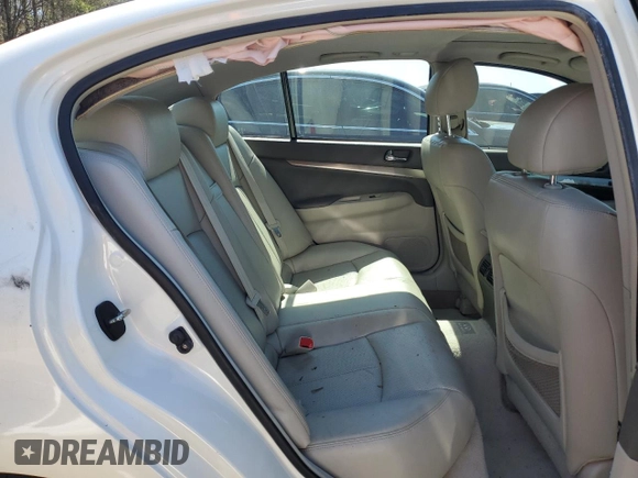 2010 Infiniti G37 Sedan Journey with VIN JN1CV6AP5AM402025, listed as a Copart auction lot 48715355 with 190,269 mi miles and Salvage Title. Bid and sale history available at carsss.com. Image 10.