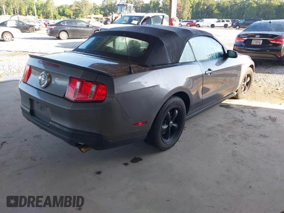 2010 Ford Mustang V6 with VIN 1ZVBP8ENXA5171928, listed as a IAAI auction lot 42556844 with 168,509 mi miles and . Bid and sale history available at DreamBid. Image 4.