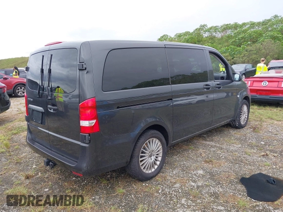 2023 Mercedes-Benz Metris with VIN W1WV0FEY2P4350583, listed as a IAAI auction lot 40539472 with 653 mi miles and . Bid and sale history available at DreamBid. Image 4.