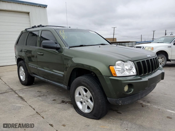 2007 Jeep Grand Cherokee Laredo with VIN 1J8HS48P77C699358, listed as a Copart auction lot 85737474 with 212,591 mi miles and Clean Title. Bid and sale history available at carsss.com. Image 4.