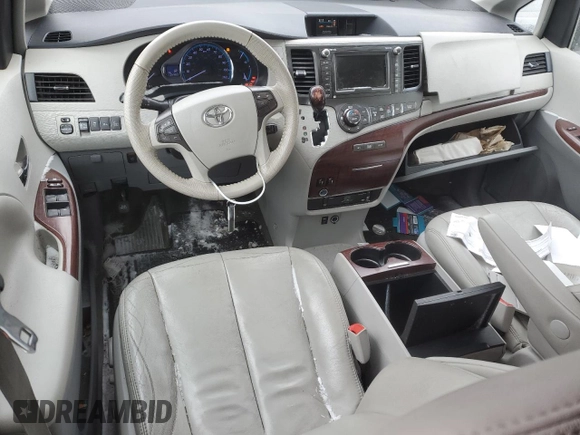 2014 Toyota Sienna Ltd with VIN 5TDDK3DC9ES078041, listed as a Copart auction lot 45488115 with 134,480 mi miles and Salvage Title. Bid and sale history available at carsss.com. Image 8.