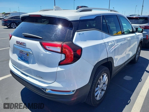2022 GMC Terrain SLT with VIN 3GKALVEVXNL194273, listed as a IAAI auction lot 42845127 with 41,778 mi miles and . Bid and sale history available at DreamBid. Image 37.