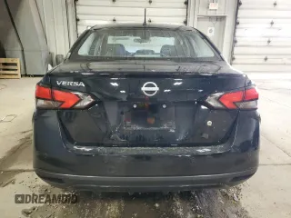 2024 Nissan Versa S with VIN 3N1CN8DV6RL893345, listed as a Copart auction lot 50308005 with 12,585 mi miles and Salvage Title. Bid and sale history available at carsss.com. Image 6.
