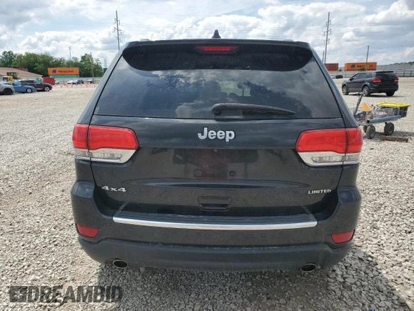 2014 Jeep Grand Cherokee Limited with VIN 1C4RJFBG0EC363776, listed as a Copart auction lot 58152425 with 183,311 mi miles and Salvage title. Bid and sale history available at DreamBid. Image 6.