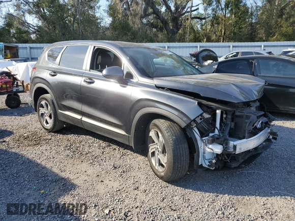 2023 Hyundai Santa Fe SE with VIN 5NMS14AJ3PH609985, listed as a Copart auction lot 42910705 with 35,124 mi miles and Non Repairable. Bid and sale history available at carsss.com. Image 4.