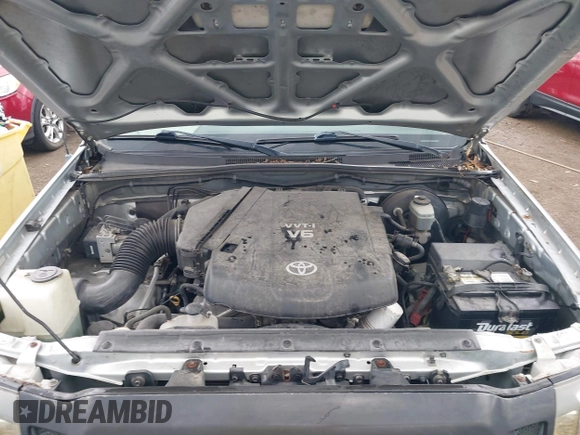 2008 Toyota Tacoma with VIN 3TMMU52NX8M005775, listed as a IAAI auction lot 41826447 with 117,775 mi miles and . Bid and sale history available at DreamBid. Image 10.