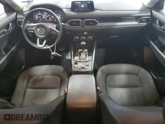 2017 Mazda CX-5 Sport with VIN JM3KFBBL7H0124764, listed as a Copart auction lot 42599395 with 96,749 mi miles and Non Repairable. Bid and sale history available at carsss.com. Image 8.