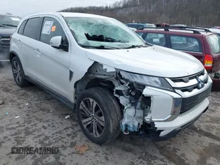 2020 Mitsubishi Outlander ES with VIN JA4AR3AU4LU021423, listed as a IAAI auction lot 41041429 with 100,106 mi miles and . Bid and sale history available at DreamBid. Image 1.