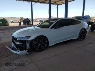2022 Audi RS 7 z VIN WUAPCBF27NN902149, wystawiony jako Copart lot #54994225 z przebiegiem 12 848 mil mil oraz Szkody całkowita. Historia ofert i sprzedaży dostępna na DreamBid. Obrazek 1.