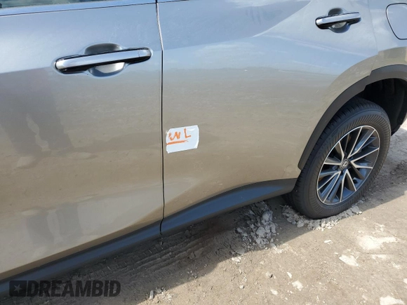2025 Lexus NX with VIN 2T2GDCAZ1SC020425, listed as a Copart auction lot 74792664 with 252 mi miles and Non Repairable. Bid and sale history available at carsss.com. Image 13.