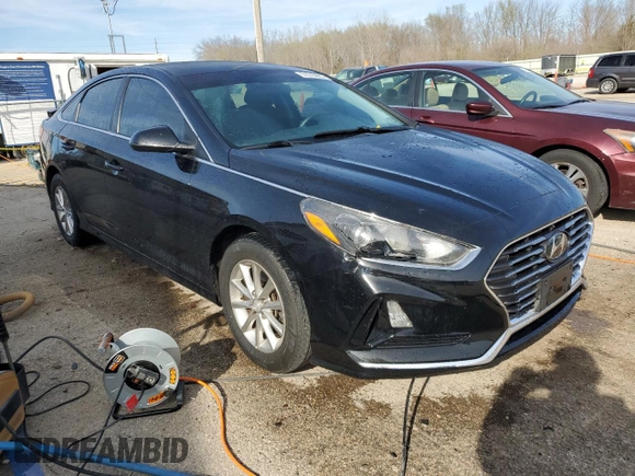 2019 Hyundai Sonata SE with VIN 5NPE24AF6KH745030, listed as a Copart auction lot 51010865 with 68,993 mi miles and Salvage Title. Bid and sale history available at carsss.com. Image 4.