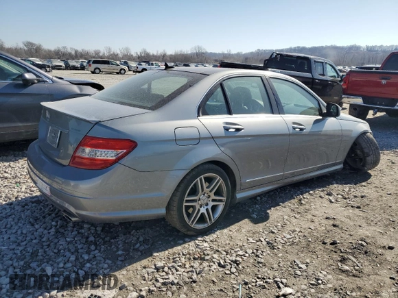 2008 Mercedes-Benz C 350 Sport with VIN WDDGF56X88F105494, listed as a Copart auction lot 48422025 with 50,437 mi miles and Salvage Title. Bid and sale history available at DreamBid. Image 3.