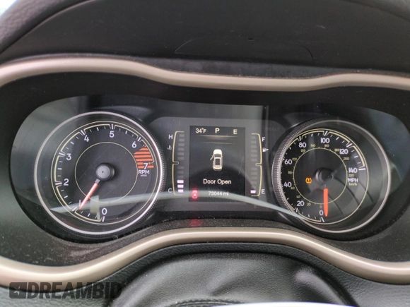 2016 Jeep Cherokee Altitude with VIN 1C4PJMAB8GW375516, listed as a Copart auction lot 88896475 with 73,044 mi miles and Salvage title. Bid and sale history available at DreamBid. Image 9.