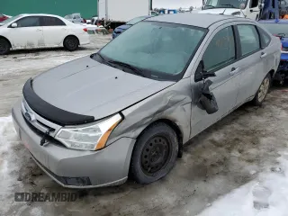 2008 Ford Focus S with VIN 1FAHP34N88W277192, listed as a Copart auction lot 44777105 with 148,234 mi miles and Salvage Title. Bid and sale history available at carsss.com. Image 1.