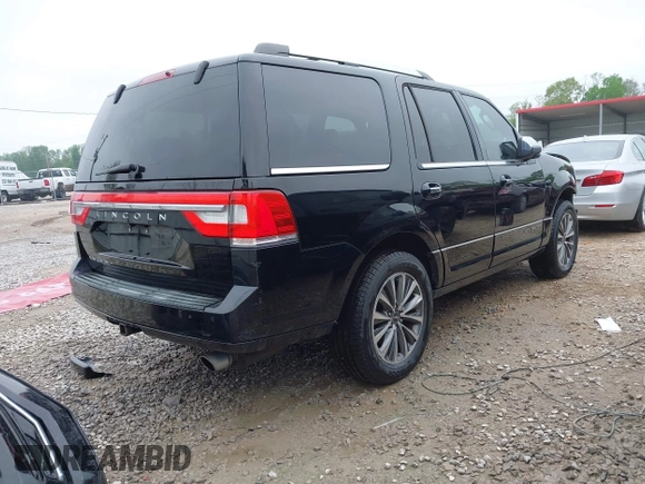 2017 Lincoln Navigator Select z VIN 5LMJJ2HT6HEL01424, wystawiony jako IAAI lot #41908737 z przebiegiem 87 287 mil mil oraz . Historia ofert i sprzedaży dostępna na DreamBid. Obrazek 4.