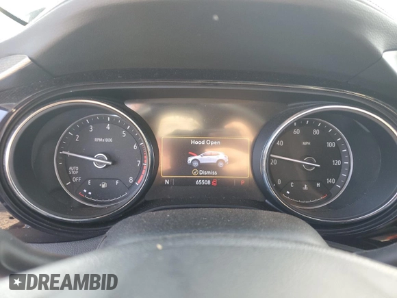 2023 Buick Encore GX Select with VIN KL4MMDSL1PB011179, listed as a Copart auction lot 55487305 with 65,508 mi miles and Salvage title. Bid and sale history available at DreamBid. Image 9.