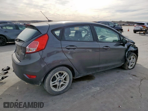2018 Ford Fiesta SE with VIN 3FADP4EJ1JM110680, listed as a Copart auction lot 48206155 with 75,854 mi miles and Salvage Title. Bid and sale history available at carsss.com. Image 3.