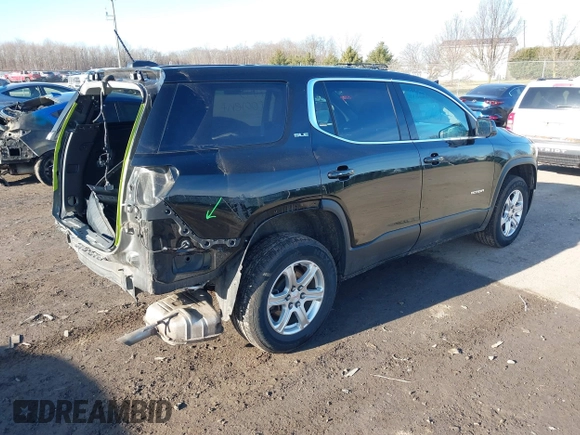 2019 GMC Acadia SLE z VIN 1GKKNRLA0KZ273154, wystawiony jako IAAI lot #41742680 z przebiegiem 52 885 mil mil oraz . Historia ofert i sprzedaży dostępna na DreamBid. Obrazek 4.