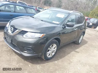 2016 Nissan Rogue S with VIN JN8AT2MV8GW140290, listed as a IAAI auction lot 42018066 with 136,219 mi miles. Bid and sale history available at carsss.com. Image 2.