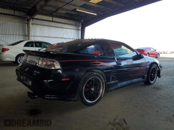 1992 Mitsubishi Eclipse with VIN 4A3CS44R9NE113833, listed as a Copart auction lot 84656744 with 217,186 mi miles and Clean Title. Bid and sale history available at DreamBid. Image 3.