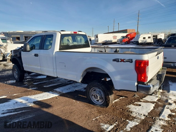 2021 Ford Super Duty F-250 SRW XL with VIN 1FT7X2BN7MED47932, listed as a Copart auction lot 82804414 with 0 mi miles and Salvage Title. Bid and sale history available at carsss.com. Image 2.