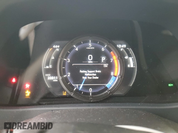 2019 Lexus UX with VIN JTHY3JBH4K2013715, listed as a Copart auction lot 68423002 with 20,011 mi miles. Bid and sale history available at carsss.com. Image 9.