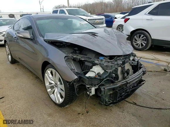 2013 Hyundai Genesis Coupe 3.8 R-Spec with VIN KMHHU6KJ1DU100182, listed as a Copart auction lot 85316374 with 0 mi miles and Salvage Title. Bid and sale history available at carsss.com. Image 14.