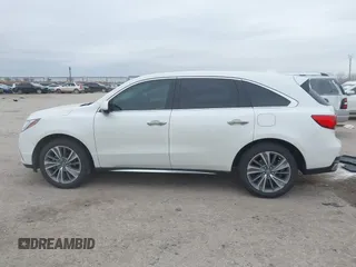 2017 Acura MDX w/Technology Pkg with VIN 5FRYD4H55HB022084, listed as a IAAI auction lot 41585958 with 57,458 mi miles. Bid and sale history available at carsss.com. Image 14.