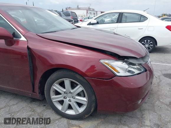 2008 Lexus ES 350 with VIN JTHBJ46G882263272, listed as a IAAI auction lot 42139070 with 144,604 mi miles. Bid and sale history available at carsss.com. Image 12.