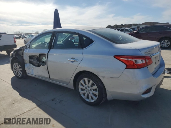 2017 Nissan Sentra S with VIN 3N1AB7AP5HY323905, listed as a Copart auction lot 89083675 with 84,580 mi miles and Salvage Title. Bid and sale history available at DreamBid. Image 2.