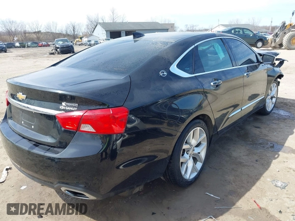 2019 Chevrolet Impala Premier with VIN 2G1105S32K9142358, listed as a IAAI auction lot 41821589 with 96,988 mi miles and . Bid and sale history available at DreamBid. Image 4.