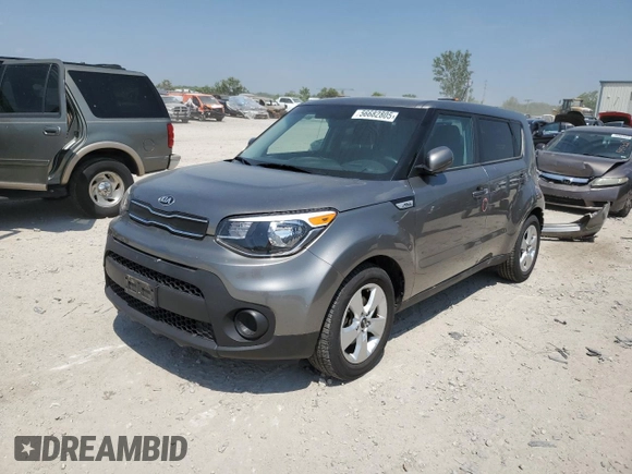 2019 Kia Soul z VIN KNDJN2A26K7019597, wystawiony jako Copart lot #56682805 z przebiegiem 88 739 mil mil oraz Szkoda całkowita • Salvage title. Historia ofert i sprzedaży dostępna na DreamBid. Obrazek 1.