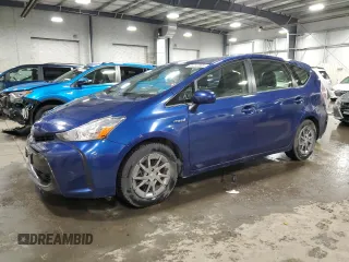 2016 Toyota Prius v Two with VIN JTDZN3EU2GJ053096, listed as a Copart auction lot 50297305 with 91,522 mi miles and Salvage Title. Bid and sale history available at carsss.com. Image 1.