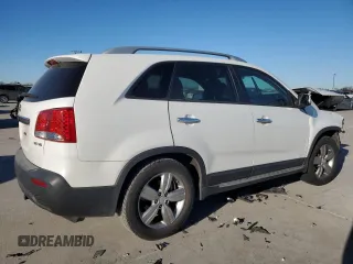 2013 Kia Sorento EX with VIN 5XYKUDA27DG384038, listed as a Copart auction lot 42537575 with 54,637 mi miles and Salvage Title. Bid and sale history available at carsss.com. Image 3.