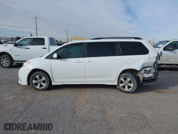 2019 Toyota Sienna LE Auto Access Seat with VIN 5TDKZ3DC0KS970290, listed as a IAAI auction lot 41350933 with 81,473 mi miles and . Bid and sale history available at DreamBid. Image 14.