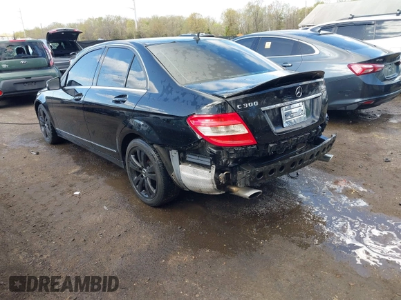 2011 Mercedes-Benz C 300 Sport with VIN WDDGF8BB1BR158913, listed as a IAAI auction lot 41961607 with 126,346 mi miles and . Bid and sale history available at carsss.com. Image 3.